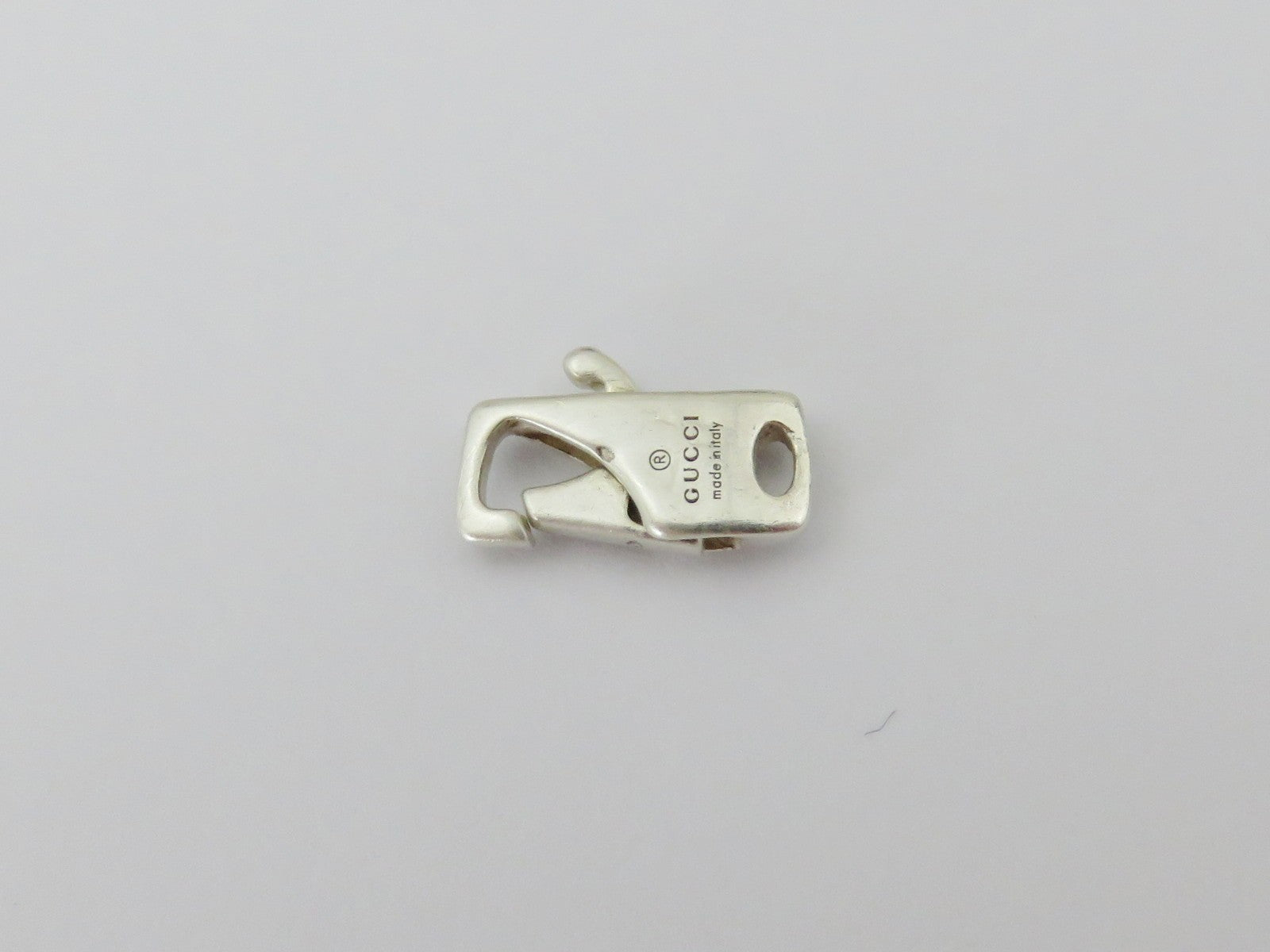 Gucci Sterling Silver Interlocking G Logo Round Pendant Price Includes US Tariff