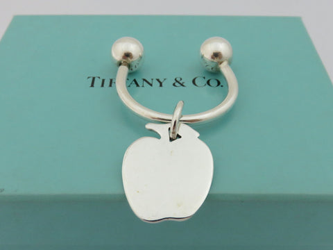 TIFFANY & CO Sterling Silver Apple Keyring