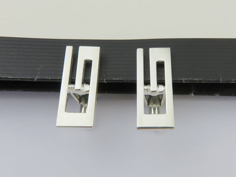 Gucci Sterling Silver G Logo Cufflinks Price Includes US Tariff