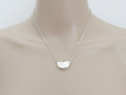 TIFFANY & CO Sterling Silver Large Bean Pendant Price Includes US Tariff