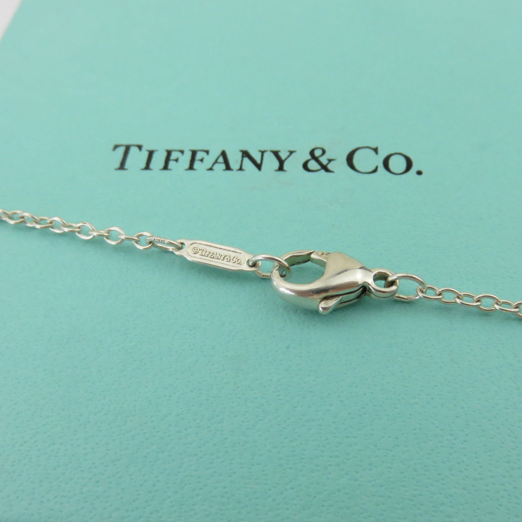 Tiffany & Co 925 Silver Rare Multi Gemstone Amethyst Fascination Ball Necklace