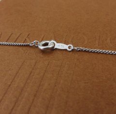 MIKIMOTO 925 Sterling Silver 4 Akoya Pearl Cluster Pendant Necklace 40cm Japan 