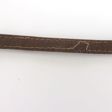 GUCCI Vintage Brown GG Monogram Canvas Leather Small Cross Body Shoulder Bag