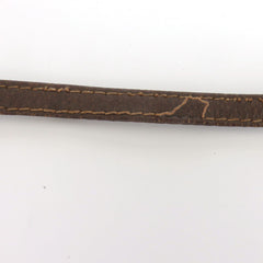 GUCCI Vintage Brown GG Monogram Canvas Leather Small Cross Body Shoulder Bag