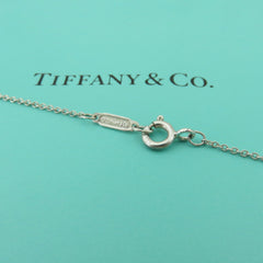 TIFFANY & CO 925 Silver Return to Tiffany Mini Heart Lock Pendant Necklace
