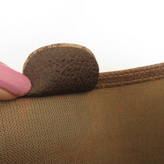 GUCCI GG Monogram Canvas Leather Large Brown Tote Shoulder Bag Authentic Italy