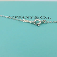 TIFFANY & CO 925 Sterling Silver Modern Hearts Pendant Necklace Authentic
