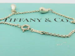TIFFANY & CO Sterling Silver Three 3 Teardrop Bracelet Price Includes US Tariff
