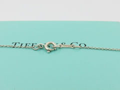 Tiffany & Co Sterling Silver Teardrop Pendant Necklace Price Includes US Tariff