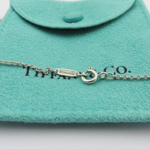 TIFFANY & CO 1837 Triple Circle Pendant Necklace 925 Sterling Silver Authentic