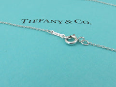 TIFFANY & CO Sterling Silver Kiss X Pendant Necklace Price Includes US Tariff