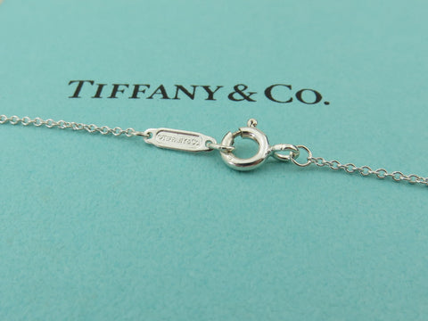 TIFFANY & CO Sterling Silver Notes Round Circle Pendant Price Includes US Tariff