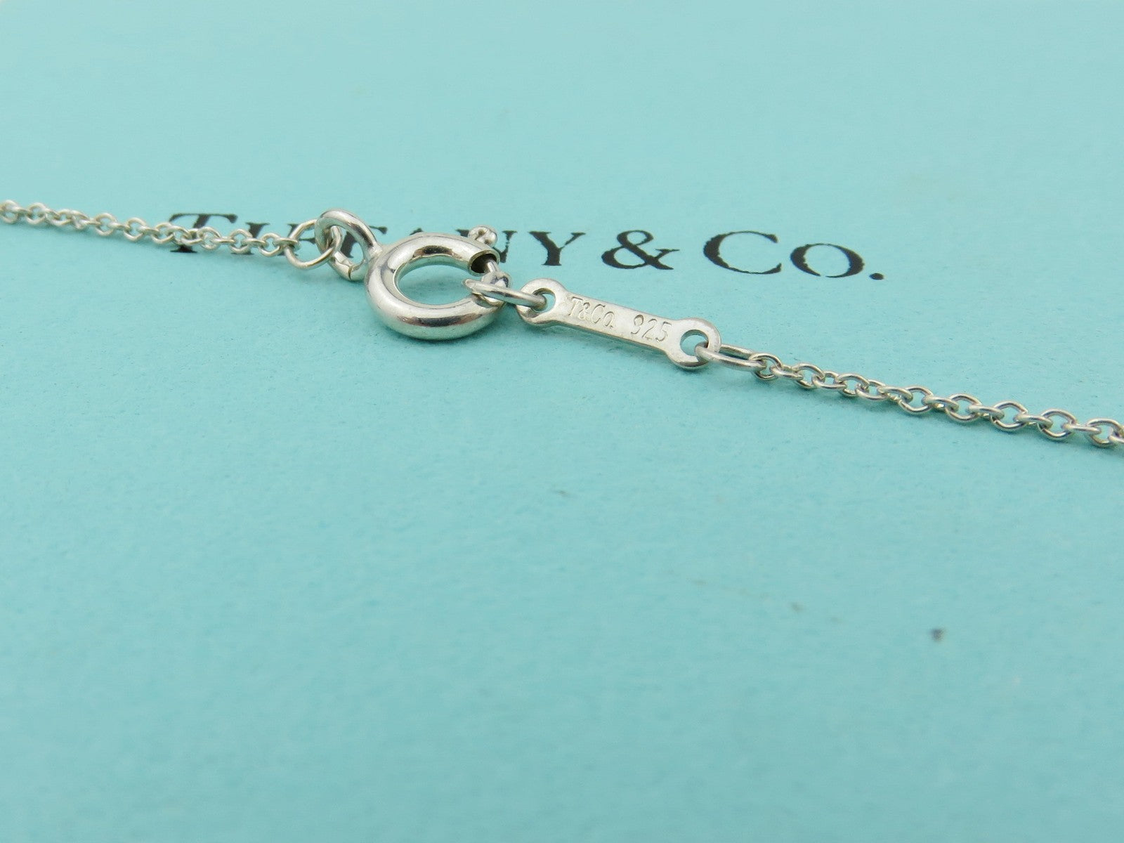 TIFFANY & CO Sterling Silver Loving Heart Pendant Price Includes US Tariff