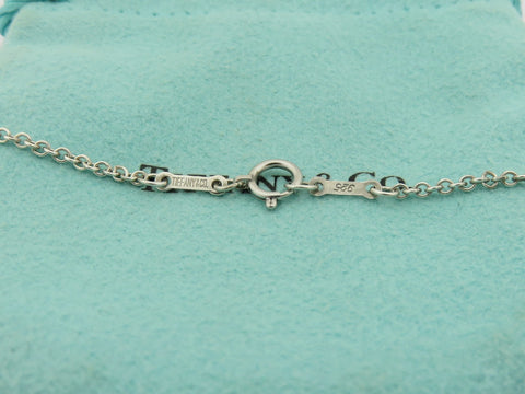 TIFFANY & CO Sterling Silver Medium Open Heart Pendant Price Includes US Tariff