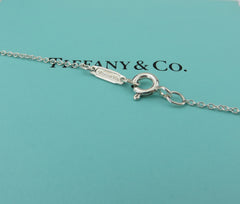TIFFANY & CO 925 Sterling Silver Pearl Pendant Necklace Authentic with Box