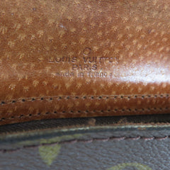 LOUIS VUITTON Monogram Canvas Leather Saint Cloud Shoulder Bag Purse Authentic