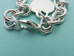 TIFFANY & CO Sterling Silver Heart Bold Links Bracelet Price Includes US Tariff