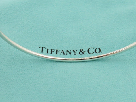 TIFFANY & CO Sterling Silver Teardrop Bangle Bracelet Price Includes US Tariff