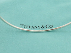 TIFFANY & CO Sterling Silver Teardrop Bangle Bracelet Price Includes US Tariff