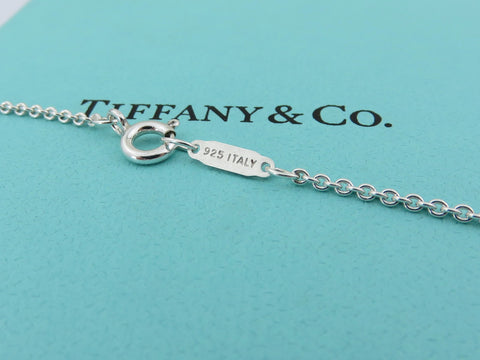 TIFFANY & CO Sterling Silver 1837 Triple Drop Pendant Price Included US Tariff