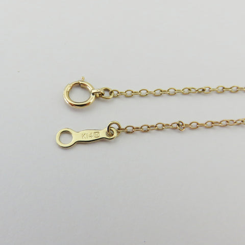 MIKIMOTO 14K Yellow Gold 6.8mm Akoya Pearl Solitaire Pendant Necklace 38cm