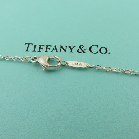 Tiffany & Co 925 Silver Rare Multi Gemstone Amethyst Fascination Ball Necklace