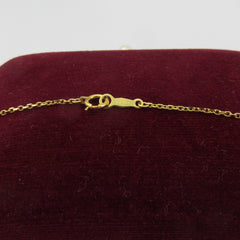 Authentic Mikimoto 14K Yellow Gold 6.7mm Akoya Pearl Pendant Necklace w/ Box