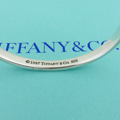 TIFFANY & CO 925 Sterling Silver 1837 Bangle Bracelet 