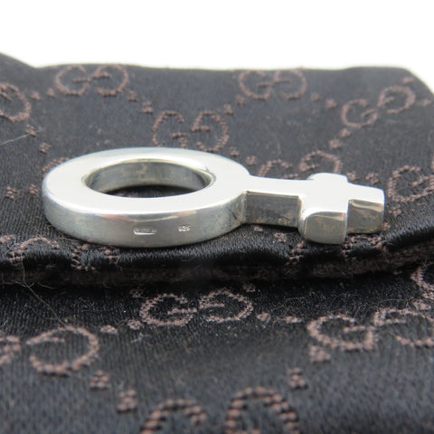 Gucci Sterling Silver Female Symbol Pendant Charm Price Includes US Tariff